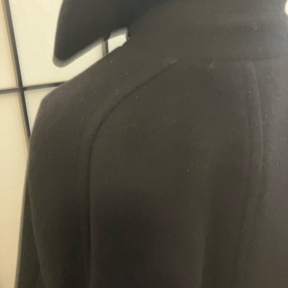 Uniqlo Very Black Wool Blend Short Cape Rare And Stylish Size L Fits M/L/XL - Picture 5 of 10